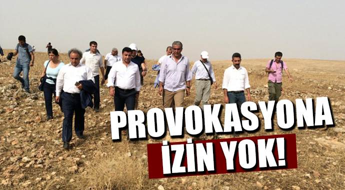 Demirtaş'ın provokasyonuna izin yok!
Demirtaş'ın provokasyonuna izin yok!