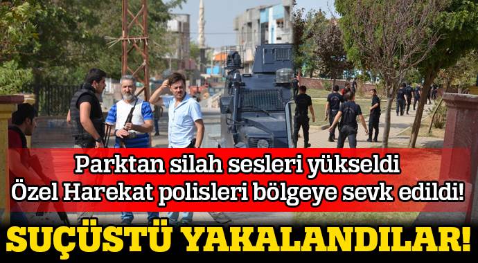 Parka bomba yerleştirmek isteyen grup yakalandı