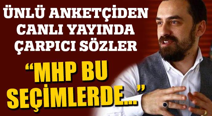 Canlı yayında çarpıcı yorum! 'MHP bu seçimlerde...'
Canlı yayında çarpıcı yorum! 'MHP bu seçimlerde...'
