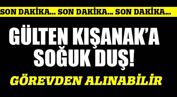 Kışanak&#039;a soğuk duş!