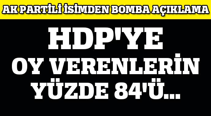 Miroğlu: HDP'ye oy verenler bile istiyor Miroğlu: HDP'ye oy verenler bile istiyor