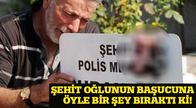 Şehit oğullarının mezarına çok sevdiği kara üzüm bıraktılar Şehit oğullarının mezarına çok sevdiği kara üzüm bıraktılar