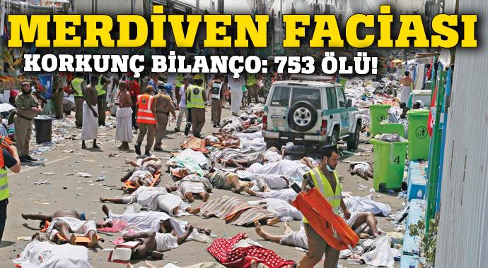 Yine şeytan taşlama, yine facia: 753 ölü, 887 yaralı