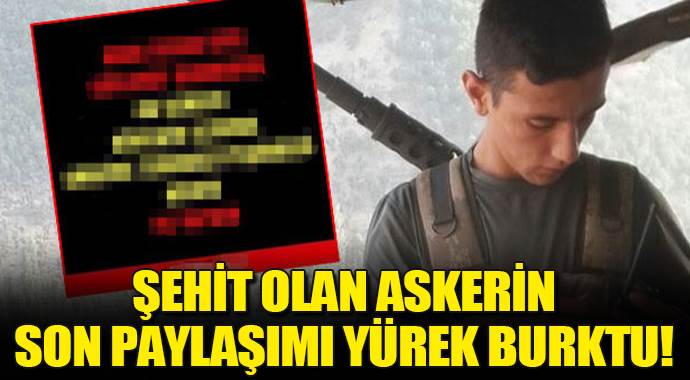 Adana&#039;ya şehit ateşi düştü!