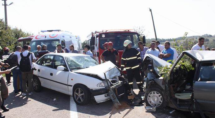 Kocaeli&#039;de feci kaza, 10 yaralı var