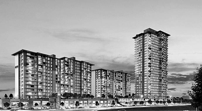 Nidapark Başakşehir&#039;de 2+1 daireler  459 bin lira