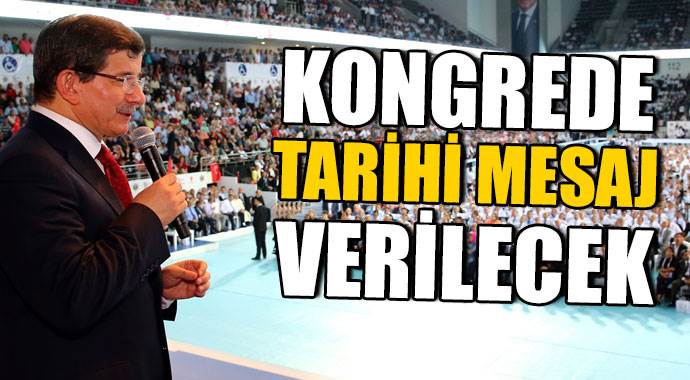 AK Parti kongresinde büyük sürpriz