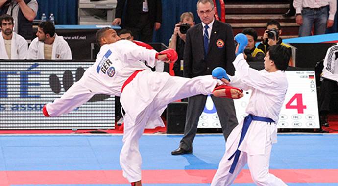 İstanbul&#039;da karate şöleni