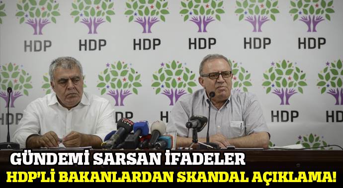 HDP'li bakanlar: Cizre'de devlet katliam yapıyor HDP'li bakanlar: Cizre'de devlet katliam yapıyor