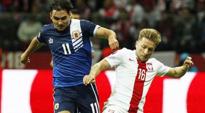 Polonya hiç acımadı! 8 attı Polonya hiç acımadı! 8 attı