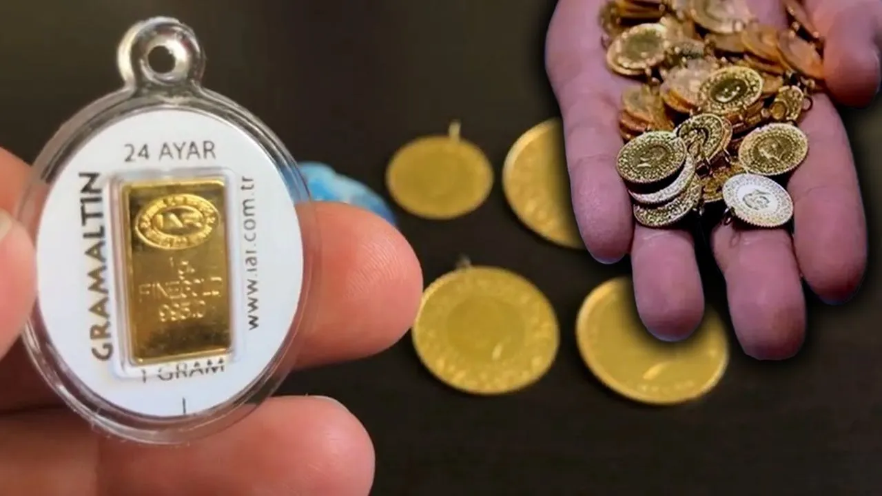 Gram altın günü 5719 liradan kapattı