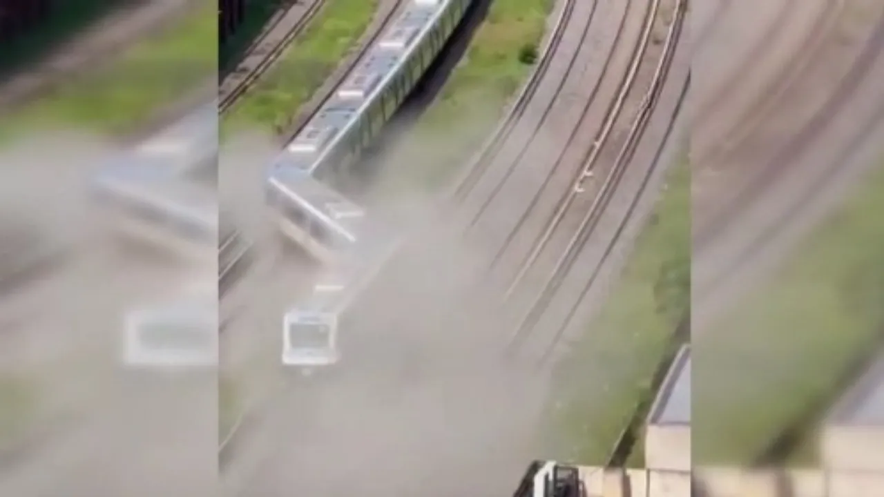 Arjantinde feci kaza! Yolcu treni raydan çıktı, çok sayıda yaralı var