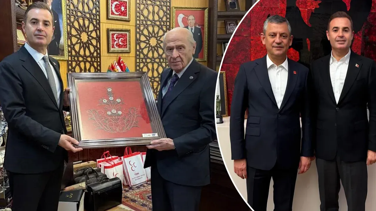 BAHÇELİ'YE SÜRPRİZ ZİYARET
