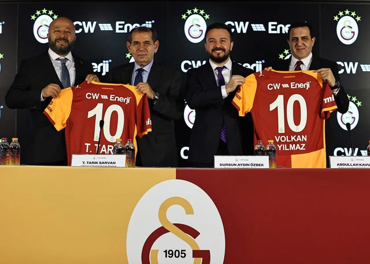 Galatasaray forma sırt sponsorluğu anlaşması