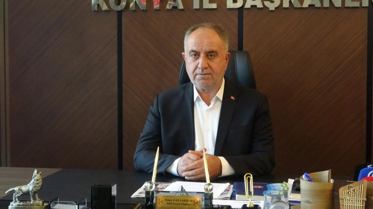 MHP Konya İl Başkanı Remzi Karaarslan