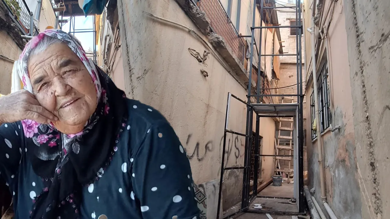 Yaşlı kadının ölümü asansörden oldu