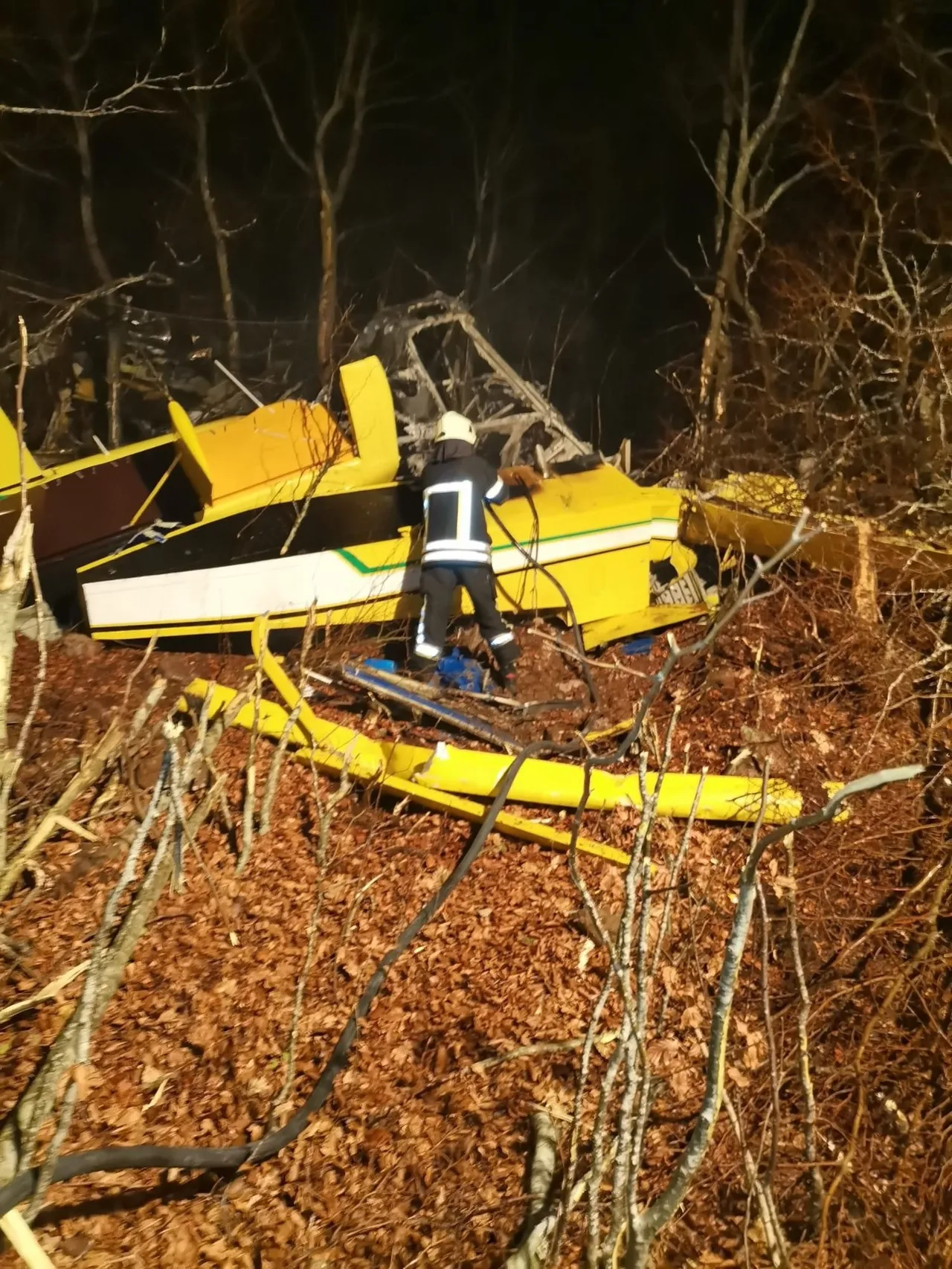 Türkiye’ye ait yangın söndürme uçağı Hırvatistan’da düştü