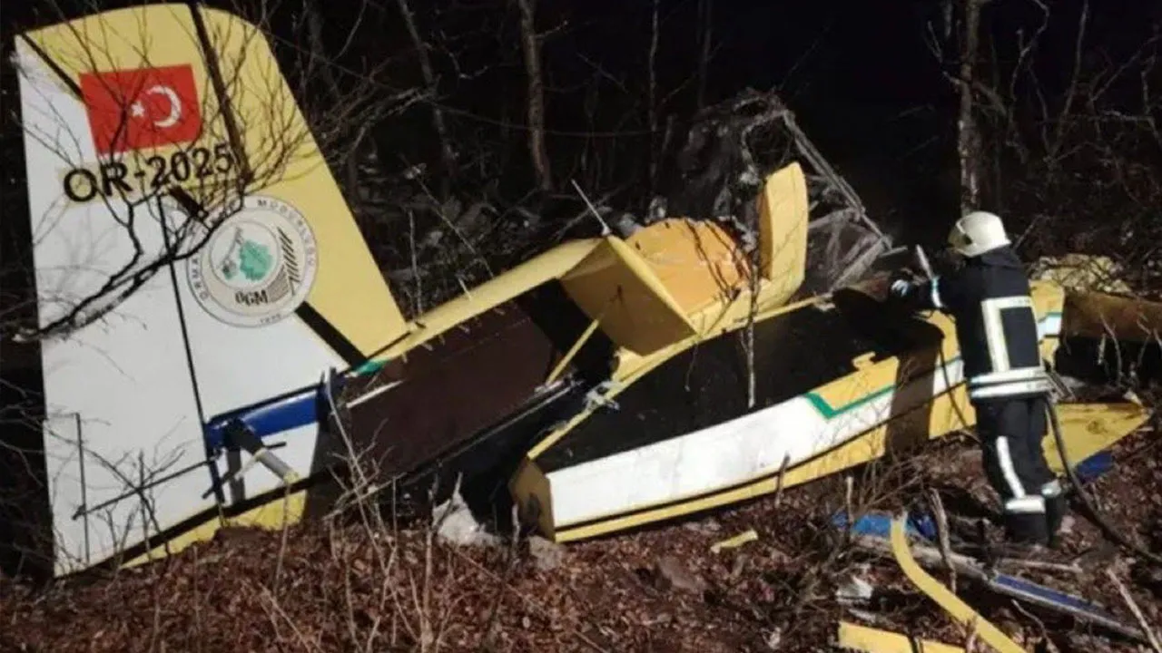 Yangın söndürme uçağı kayboldu