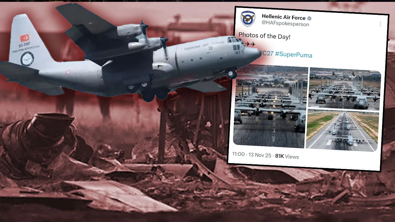 Yunanistan'dan skandal C-130 paylaşımı!