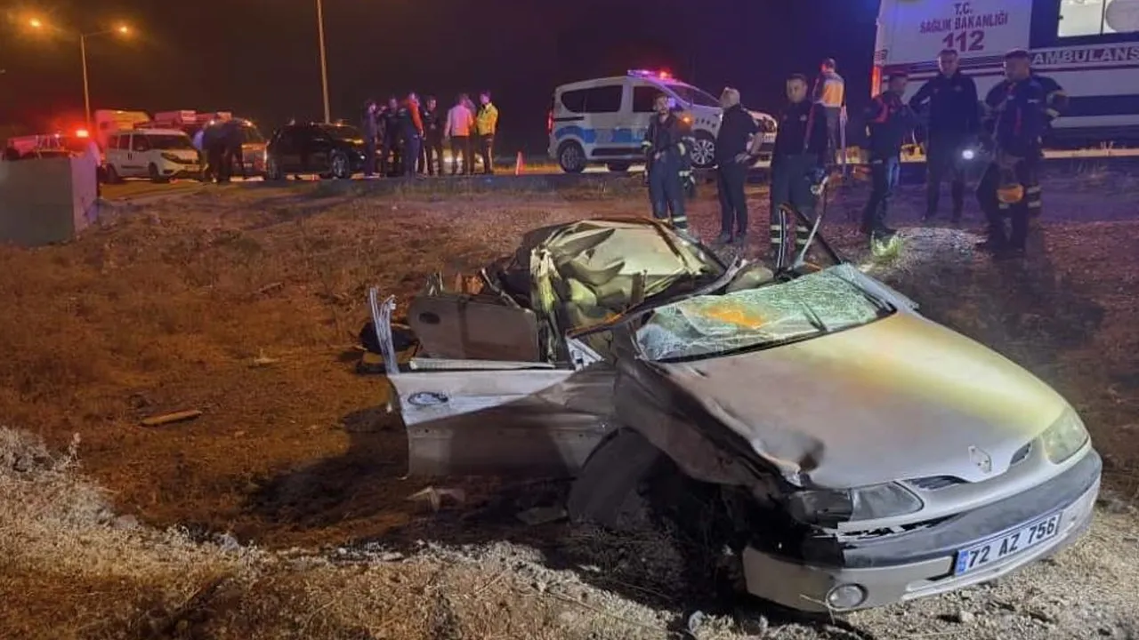 Batman'da korkunç kaza! Küçük kız kardeşler canından oldu