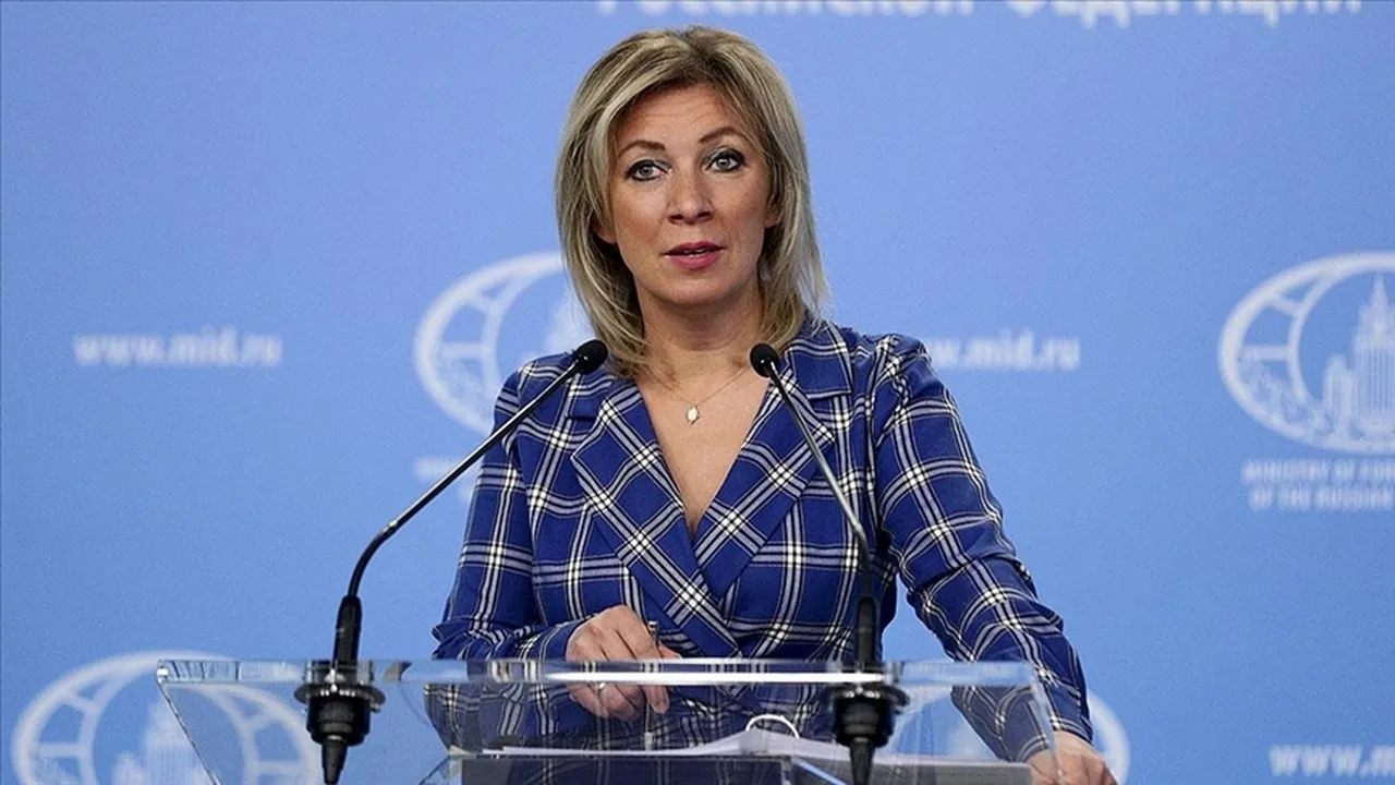 Rusya Dışişleri Bakanlığı Sözcüsü Mariya Zaharova,