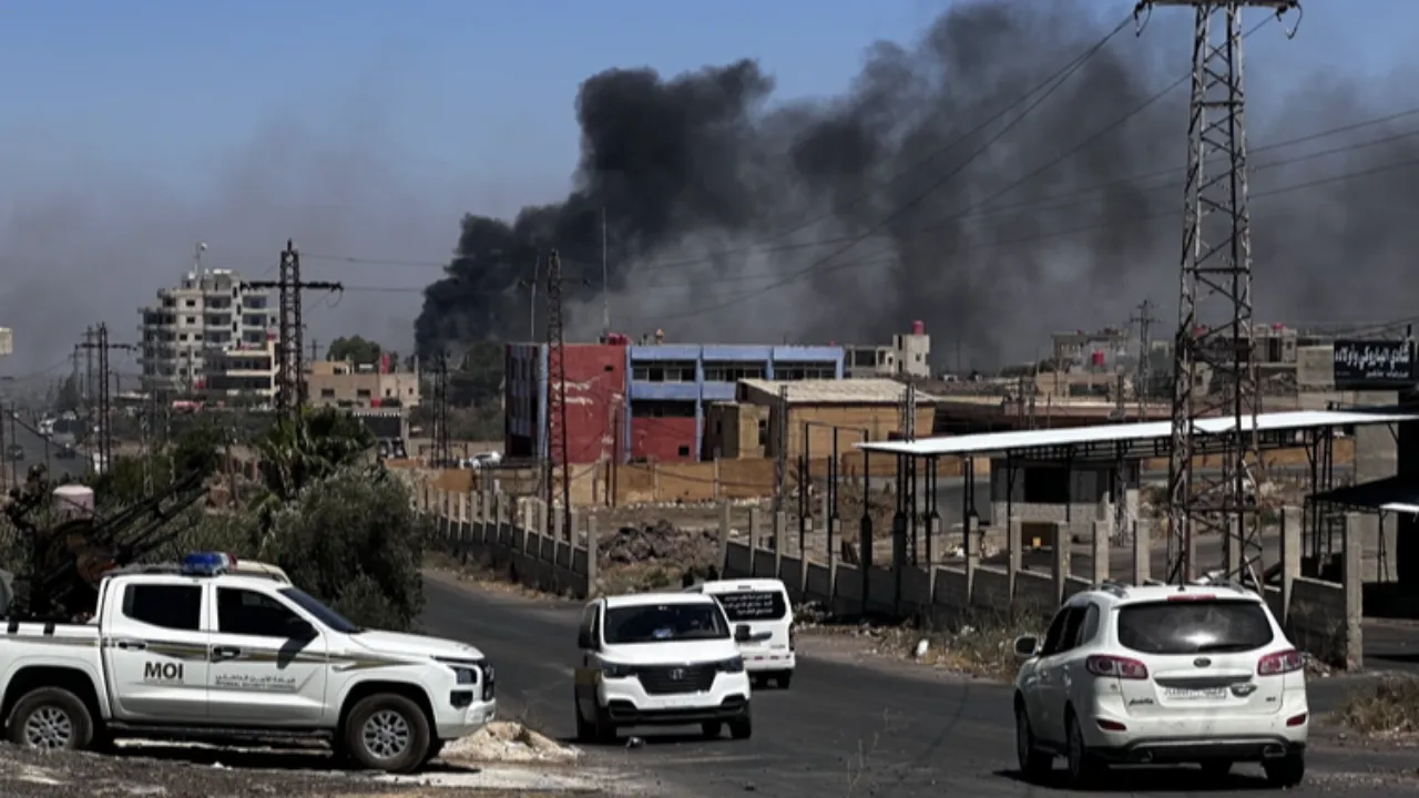 Suriye'nin Süveyda kenti yine karıştı! Köylere havanlı saldırı yapıldı