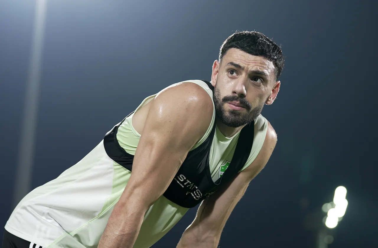 Merih Demiral antrenman görüntüsü