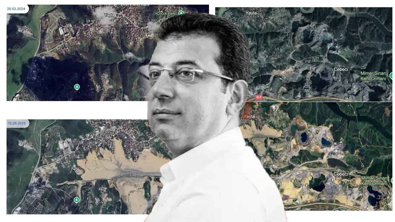 TAHRİBAT  UYDU GÖRÜNTÜLERİNDE