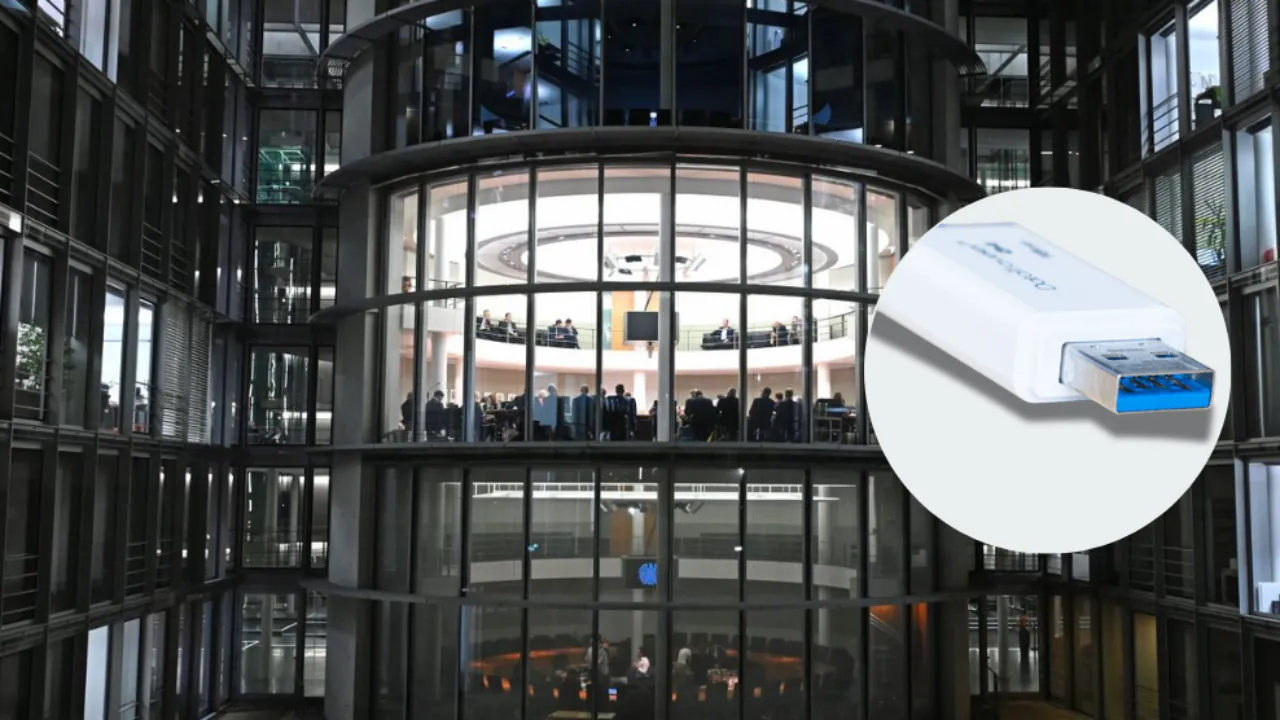 Alman Meclisi'nde USB krizi! Vekillere gizemli mesaj içeren paketler gönderildi