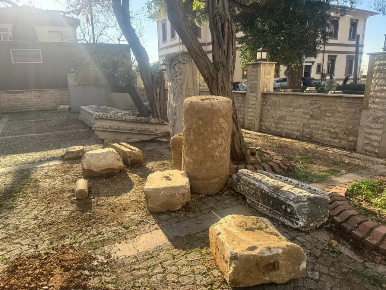 Altyapı çalışmasından tarih fışkırdı! Bizanslılara ait, bin yıllık...