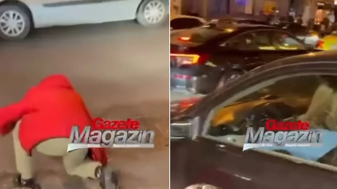 "Çiçek satan çocuğa çarptı" iddiası! Mina Derman'dan açıklama geldi.