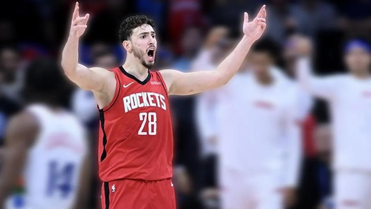 Houston Rockets farklı kazandı: Alperen Şengün'den 'double-double'