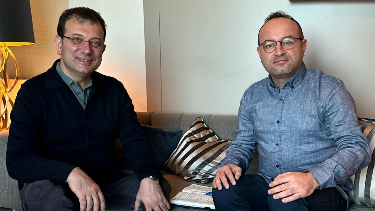 Ekrem İmamoğlu ve Baki Aydöner