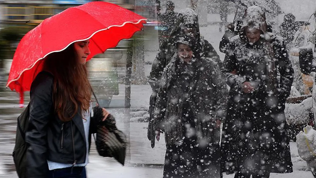 Meteoroloji'den kuvvetli kar ve sağanak uyarısı