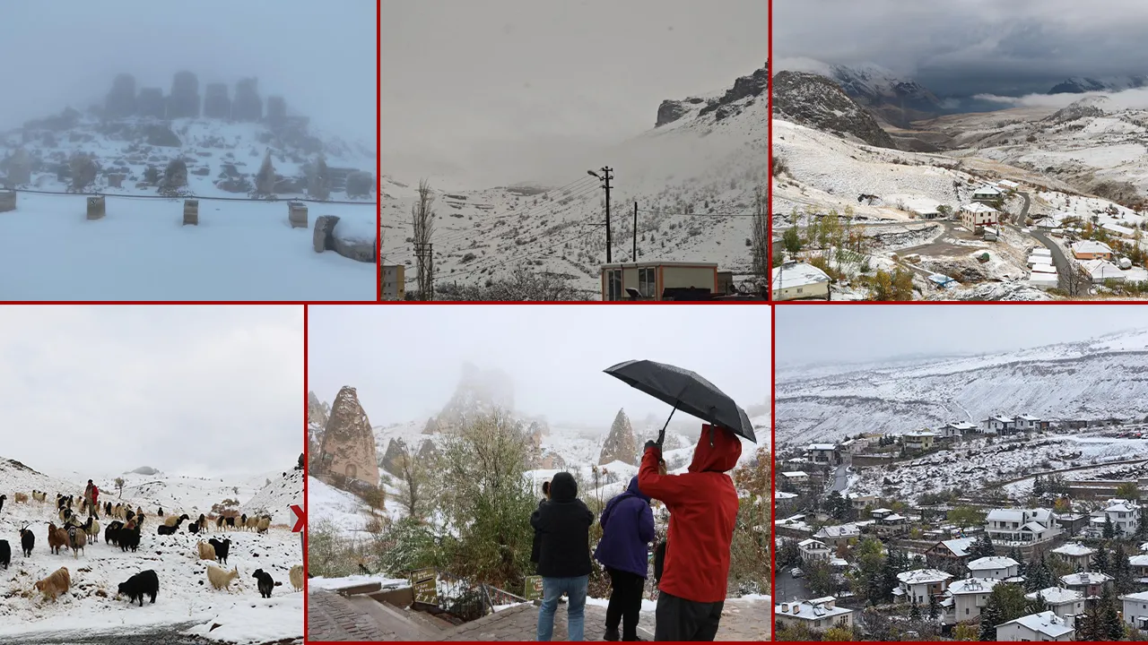 Türkiye mevsimin ilk karına uyandı! Çok sayıda il beyaza büründü, kar kalınlığı 10 santimetreye dayandı