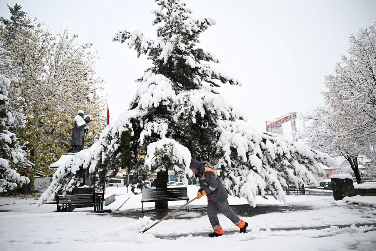 Türkiye mevsimin ilk karına uyandı! Çok sayıda il beyaza büründü, kar kalınlığı 10 santimetreye dayandı