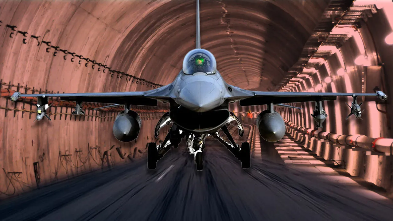 Acil durumlarda sığınak olacak: F-16 uçağı ve M60 tankları yan yana geçebilecek tüneller geliyor!