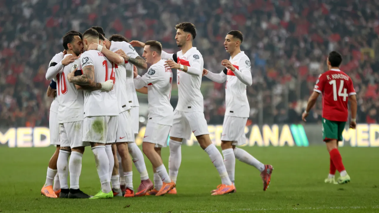 A Milliler Bulgaristan'ı 2-0'la devirdi