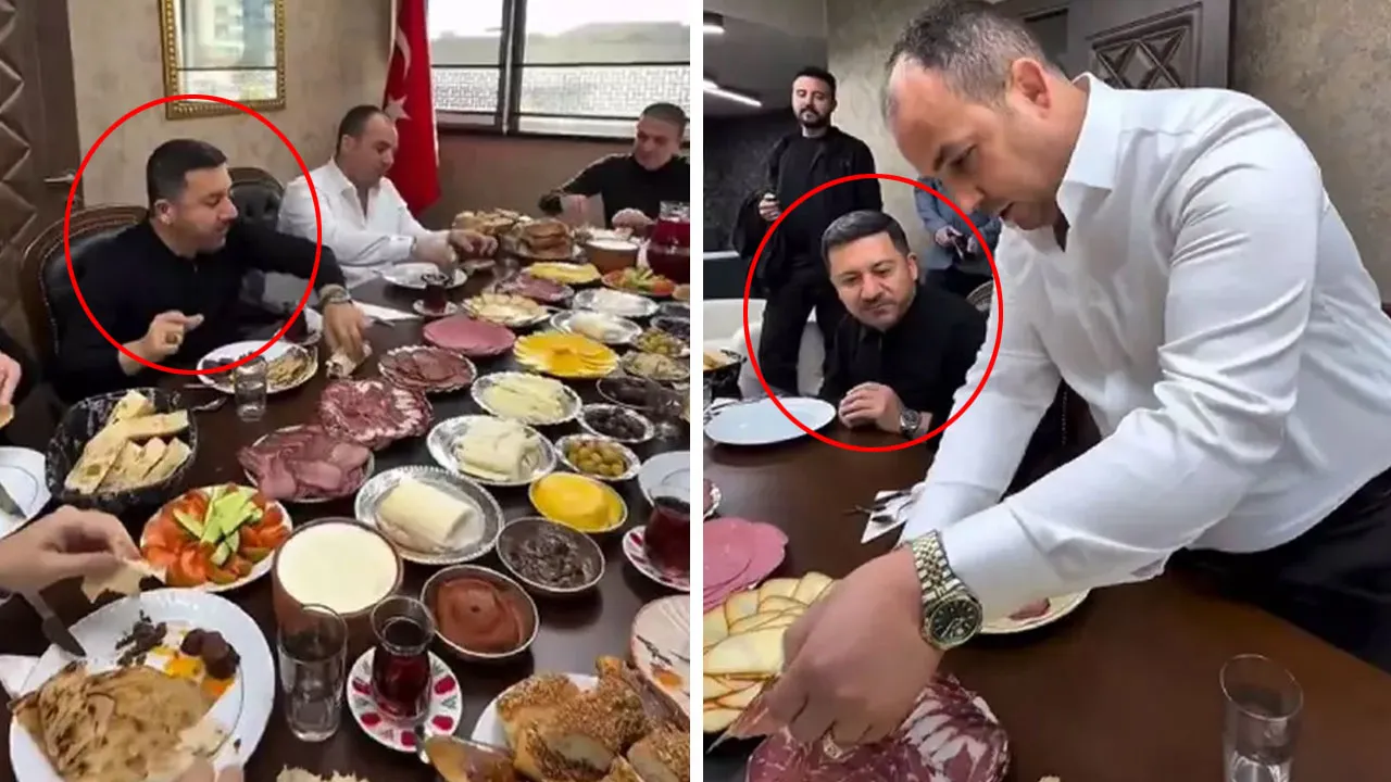 İyi Partili Nevşehir Belediye Başkanı Rasim Arı'dan lüks araçlar arasında mükellef kahvaltı!