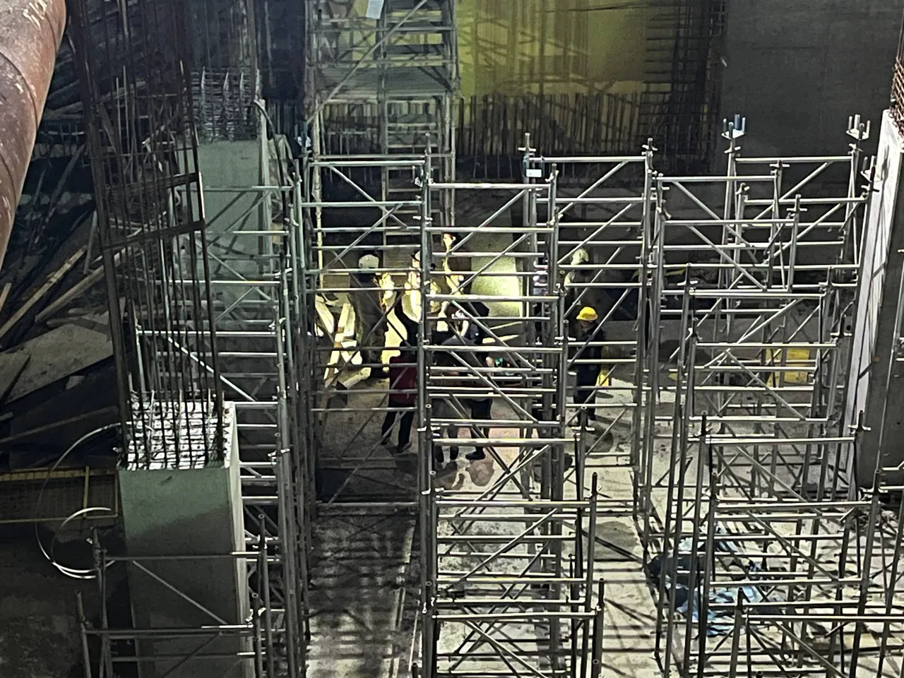 Kabataşta metro inşaatında iskele çöktü: 2 şüpheliye tutuklama talebi