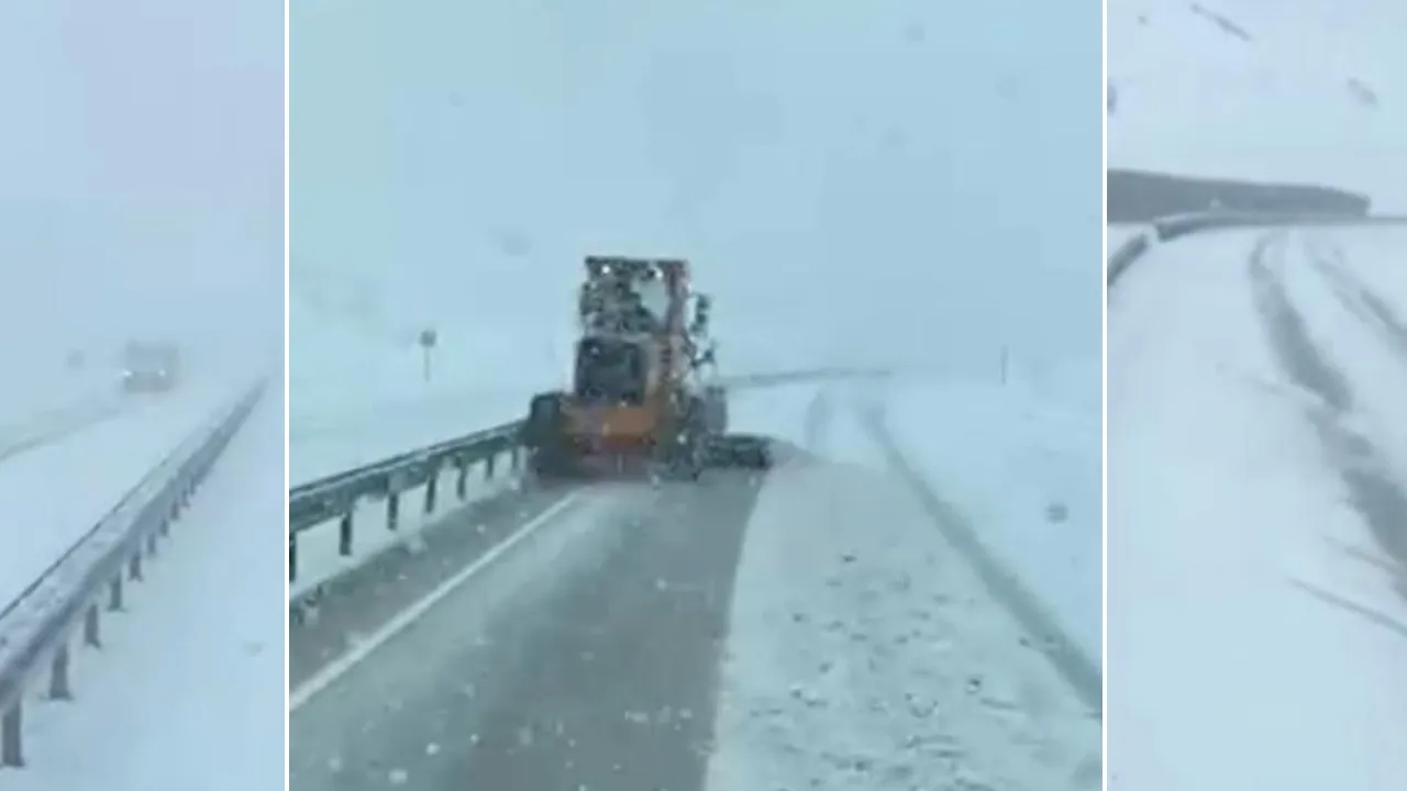 Kar yüzünden ekipler evlerine gidemiyor! O şehirde gece gündüz yol açma çalışması var