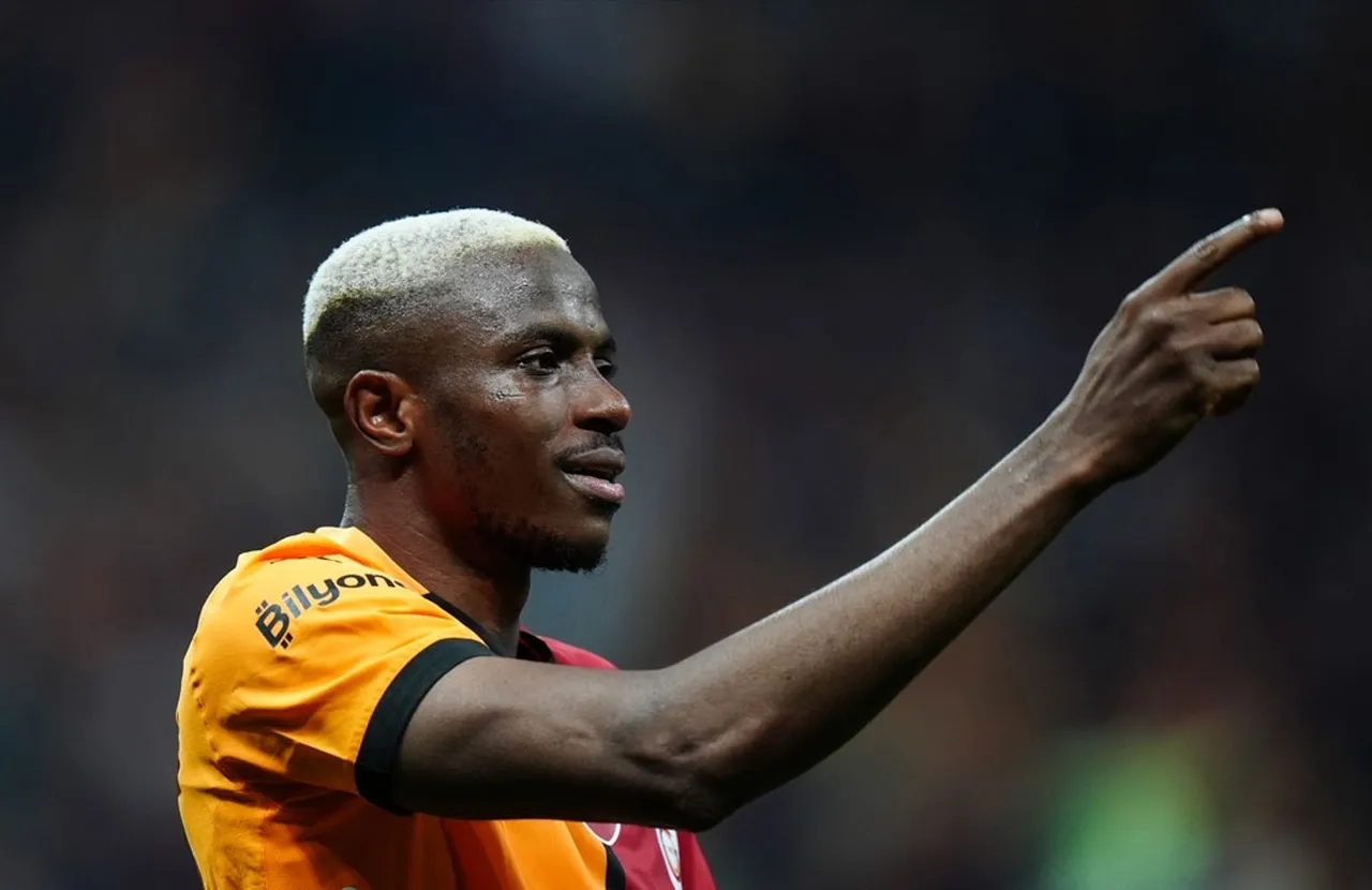 Osimhen, Galatasaray formasıyla