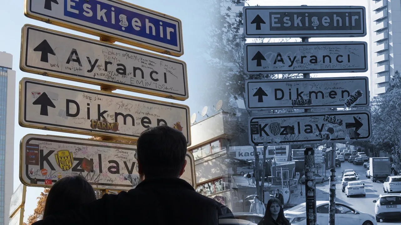 Viral 'Kızılay' tabelasına yeni önlem! ABB bakın nasıl çözüm buldu