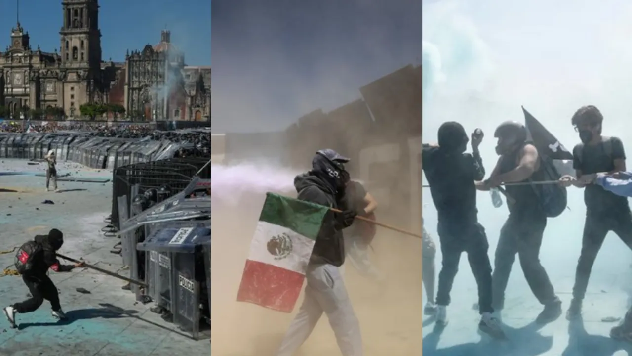 Z kuşağı bu kez Meksika’yı ayağa kaldırdı! 100'ü polis 120'den fazla yaralı  var