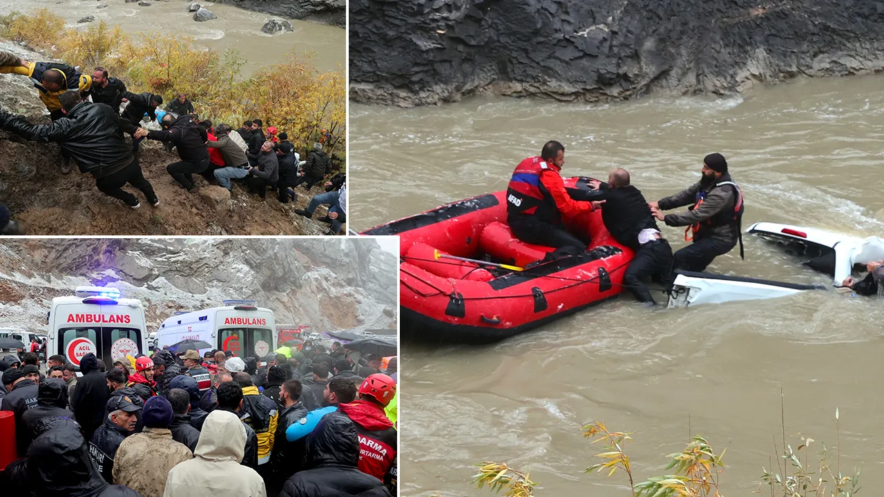 Kaya parçalarından kaçarken ölüme gittiler