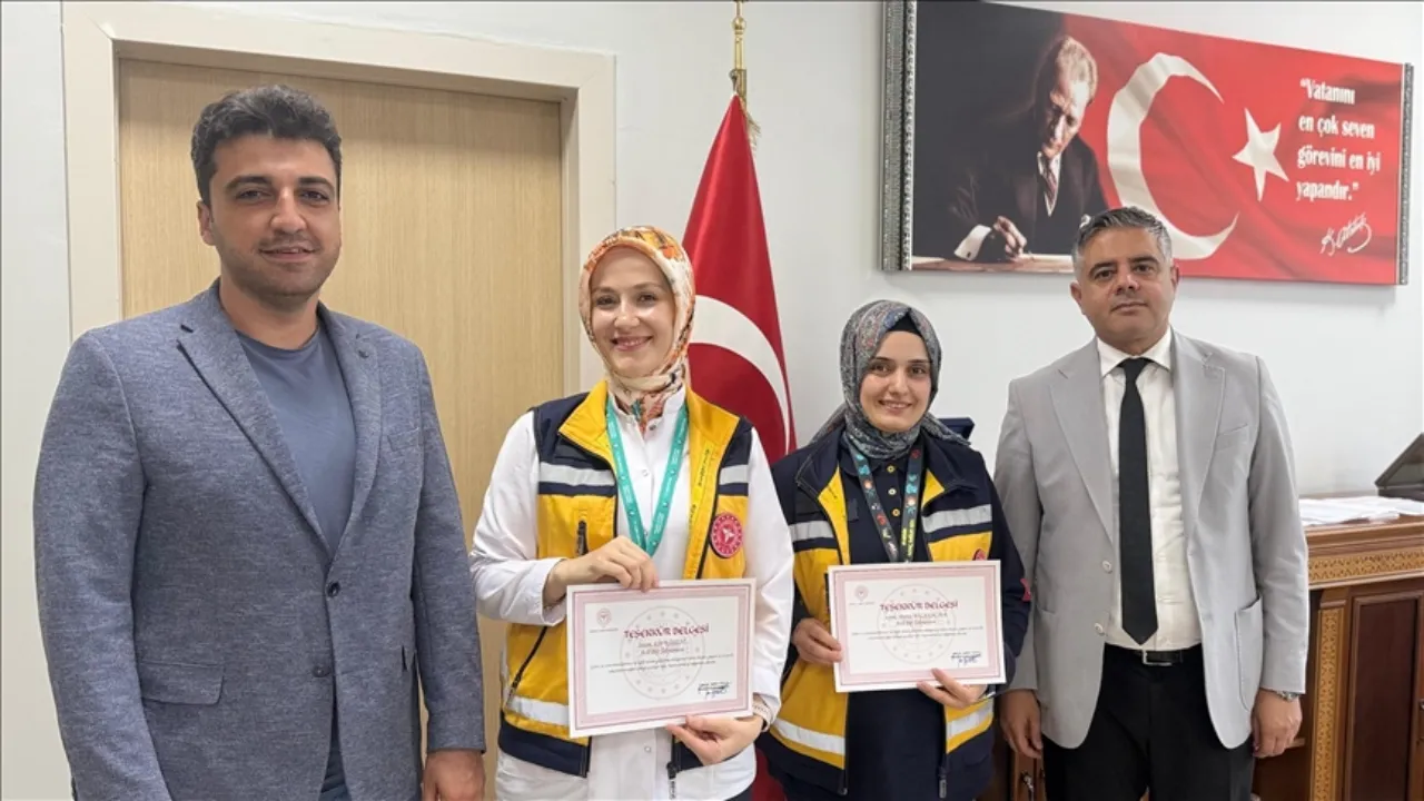 112 yönlendirdi doğumu baba gerçekleştirdi