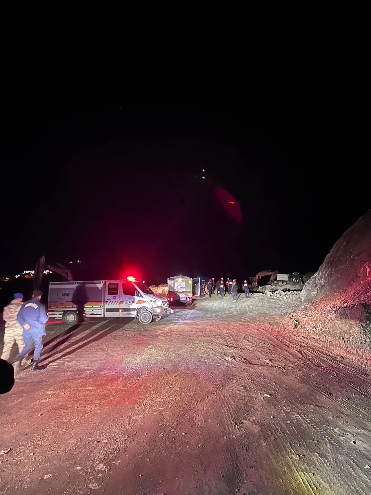 Sivas'ta maden ocağında göçük meydana geldi