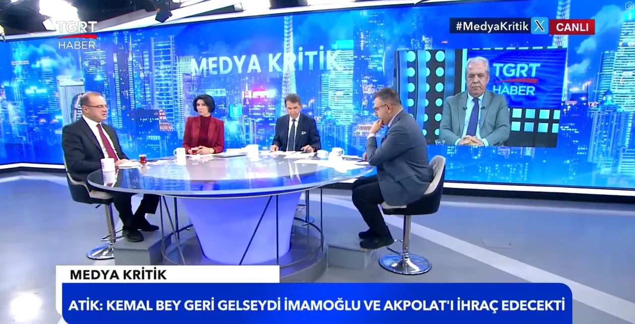 Canlı yayında çok konuşulacak iddia! Kılıçdaroğlu dönseydi İmamoğlu ve Akpolatı ihraç edecekti