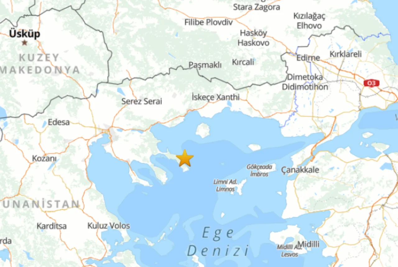 AFAD deprem grafiği