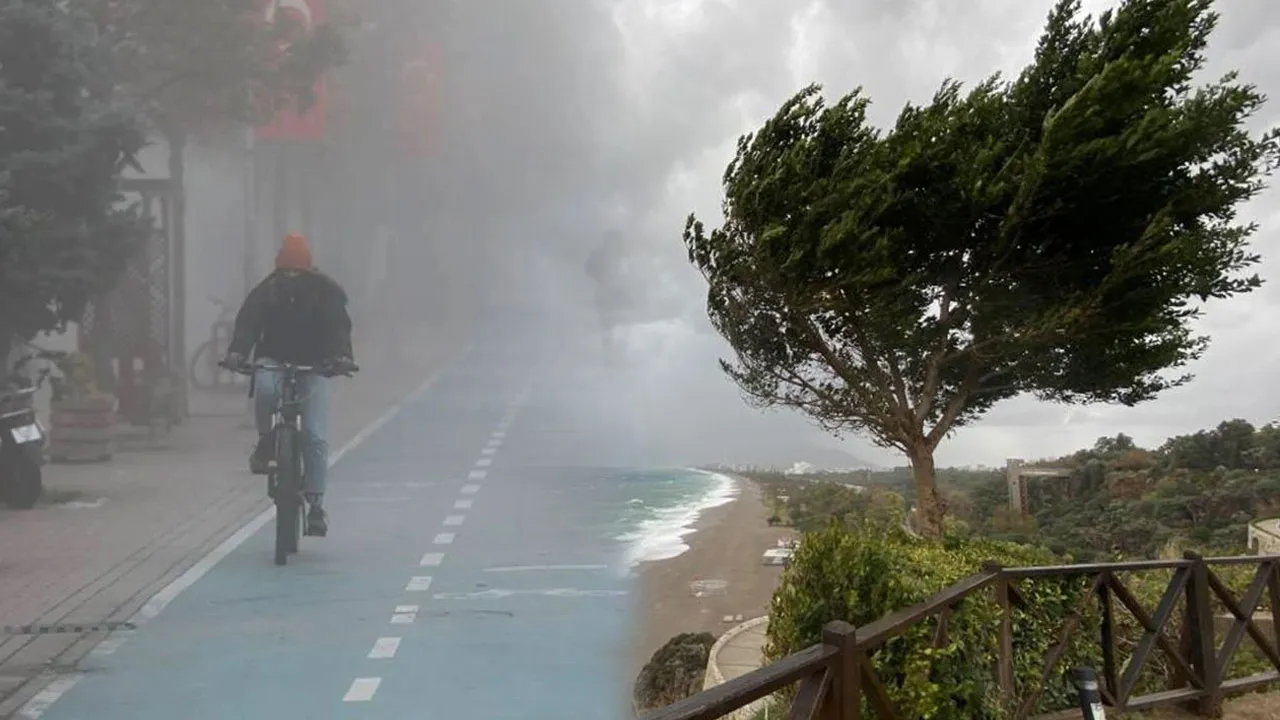 Meteoroloji'den uyarı geldi: Fırtına ve sis bir arada